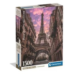 Clementoni: Răsărit la Paris puzzle - 1500 piese