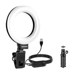 Lampa LED circulara Neewer (RP19H), 19"3200K-5600K, Aplicatie