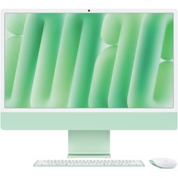 All-In-One Apple iMac 4.5K Retina (2024) AIO MWV03RO/A, Apple M4 Deca Core, 24inch, RAM 16GB, SSD 512GB, Apple M4 10 core, macOS Sequoia, INT KB, Green
