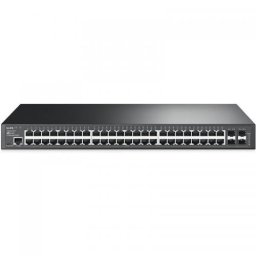 Switch TP-LINK Gigabit TL-SG3452X, 48 porturi, Black