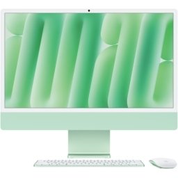 All-In-One Apple iMac 4.5K Retina (2024) AIO MWUY3RO/A, Apple M4 Deca Core, 24inch, RAM 16GB, SSD 256GB, Apple M4 10 core, macOS Sequoia, INT KB, Green