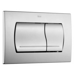Clapeta de actionare Roca Active 52 WC dual-flush, crom lucios -A8901150B1