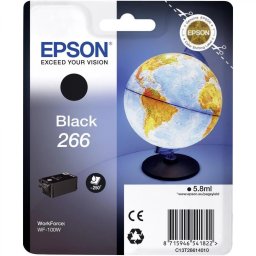 Cartus Cerneala Original Epson Black, T26614010, pentru WORKFORCE WF-100W, , (timbru verde 0.15 lei), C13T26614010