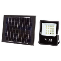 Proiector LED Solar V-Tac SKU-6968 | 15W, 6400K, Incarcare Solara