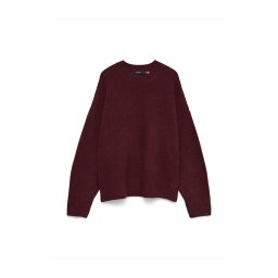 VERO MODA Pulover 'VMBoom' roșu vin