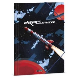 Explorator Spațial: Mapă din plastic - format A4