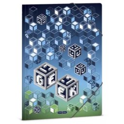 Geek: Mapă cu elastic - A4