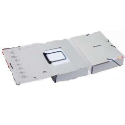 Dosar extensibil din carton, cu elastic si alonja arhivare de mare capacitate, 5 buc/set, JALEMA - g