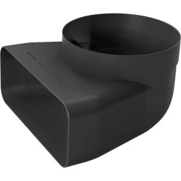 Accesorii si piese hote Conducta 90° ⌀150mm Conector rotund-rectangular tip tata