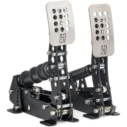 ​Set Pedale Ultimate+ 2-Pedal Senzori Load Cell Reglaje Avansate Compatibil PC Negru