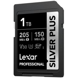 Card memorie Lexar SDXC Professional SILVER Plus 1066x UHS-I/U3/A2/4K R205/W150 (V30) 1TB