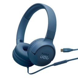 Casti Tune 520C, USB-C, Albastru