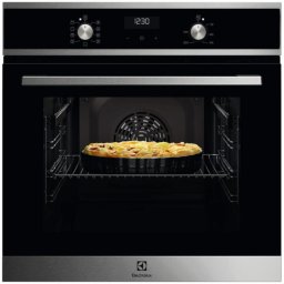 Cuptor incorporabil EOD5F70BX, 65 l, Autocuratare catalitica, Timer electronic, SteamBake, Grill, Clasa A, Inox antiamprenta
