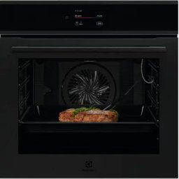 Cuptor electric incorporabil EOE9P3XT, 71 l, Pirolitic, Wi-Fi, 60 cm, Senzor gatire, TFT Activ, Clasa A++, Negru mat, AI Assist