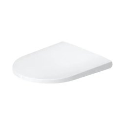 Capac wc Duravit, Seat & cover D-Neo, removable Seat & cover D-Neo, removable, set fixare inclus, balamale inox, alb
