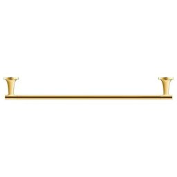 Bara prosop Duravit, Towel holder 800 mm Starck T polished gold, montare pe perete, 810mm, auriu lucios