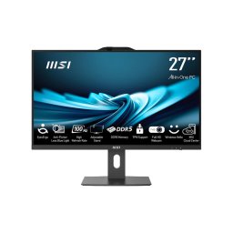 MSI AIO PRO AP272P 14M-886XEU i7-14700 27" IPS LED FHD Non-Touch Anti-Glare 16GB SSD 1TB M.2 AX211 WiFi 6E No OS Black