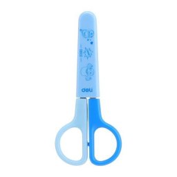 Accesorii birotica Foarfeca scolara 12 cm cu protectie plastic Deli