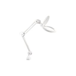 Extol - Lampă de birou LED reglabilă cu lupă LED/10W/230V, albă