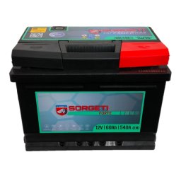 Baterie auto 60Ah Sorgeti Forte 242x175x175 540A 12V