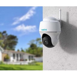 Reolink Argus PT B430 Camera de Supraveghere WiFi 5MP PTZ AI cu Acumulator Color Night Vision Audio Bidirectional