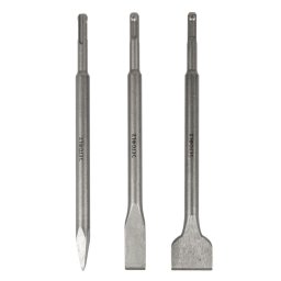 Set 3 dalti SDS Plus 250 mm pentru rotopercutor, Detoolz