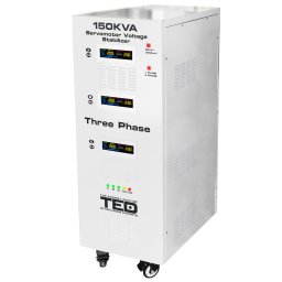 Stabilizator de tensiune trifazat 150 kVA cu servomotor SVC TED003591