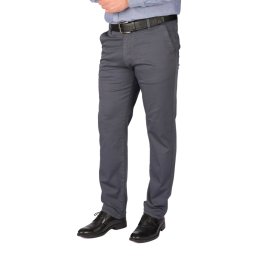 Pantaloni barbatesti cu buzunar oblic, Adno, gri fumuriu (Marime pantalon: W42)