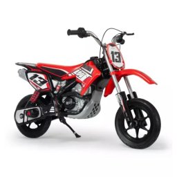 Motocicletă cross electrică roșie Injusa 24V