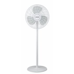 Ventilator cu picior HEINNER HSF-M50WH, 3 viteze, 50W, Inaltime ajustabila, inaltime max: 130cm, Alb