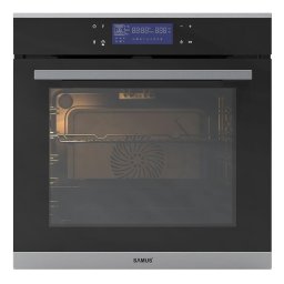 Cuptor Capacitate 74 litri 13 functii + gatire 3D Putere 2890-3440 W Ventilator Timer digital Negru
