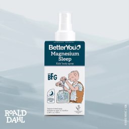 Magnesium Sleep Kids Spray cu Magneziu pentru Somn si Relaxare la Copii - BetterYou - 100 ml