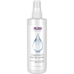 Spray cu Magneziu Antic Zechstein Seabed pentru Muschi, Relaxare si Recuperare - NOW Foods 237 ml