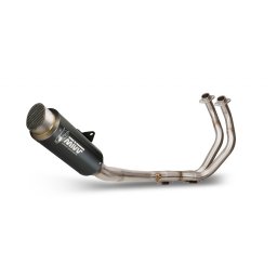 Sistem de evacuare complet 2x1 MIVV GP PRO Black stainless steel for YAMAHA MT-07 FZ-07 (2014-2020)