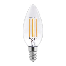 Bec LED FILAMENT C37 E14/6W/230V 4000K