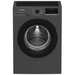 Masina de spalat rufe Arctic APLM2WFSU28411A | 8kg, 1400 RPM, Clasa A, Inverter, ExtraSteam, Antracit, 60x54.6x84.5cm