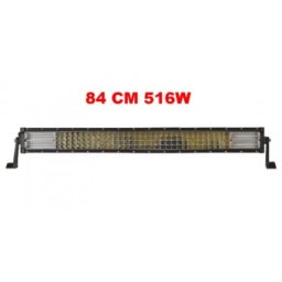 Ledbar LED 7D puternică de 84 cm, 516W