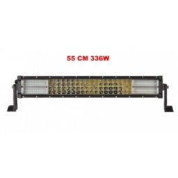 Ledbar LED 7D puternică de 55 cm 336W