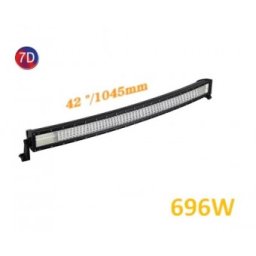 Ledbar LED curbată 7D 105 cm 696W