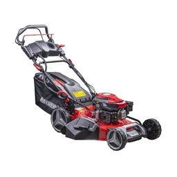 Raider - RDP-GLM11 - Masina de tuns iarba pe benzina, Raider, -, 5 CP, 53 cm, 2500 m2, autopropulsie, sistem maruntire iarba, evacuare laterala