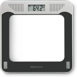 Cantar PS 425 40448, 180kg LCD difuzare vocala Argintiu/Negru