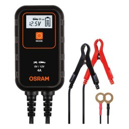 Redresor auto SMART CHARGER 12V, 4A/2A 9 trepte incarcare, afisaj digital iluminat pentru baterii de maxim 90 Ah
