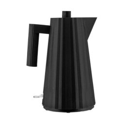 Fierbator Alessi Plisse Water Kettle Black, 1.7L