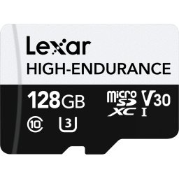 Card memorie Lexar microSDXC High-Endurance UHS-I/U3/10 R100/W45 (V30) 128GB