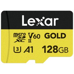 Card memorie Lexar microSDXC GOLD UHS-II/C10/A1/U3 R280/W100 (V60) 128GB
