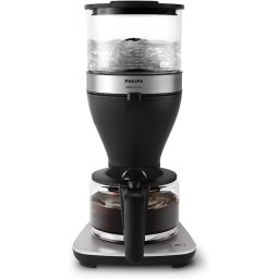 Aparat de Cafea cu filtru HD5416/60, Capacitate 1.25 L, Pana la 15 Cesti, Negru/Argintiu