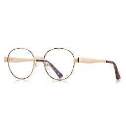 Ochelari protectie calculator Ochelari de Calculator Rotunzi - Techsuit Reflex PC (3175) - Gold / Print