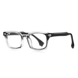 Ochelari protectie calculator Ochelari de Calculator, Forma Dreptunghiulara - Techsuit Reflex PC (LS084) - Black / Transparent