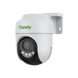 Camera IP WiFi PT Tiandy 3MP Dual Light IR 50m LED alb 15m lentila 4mm microfon difuzor alarma microSD IP66 TC-H333N-I5W-C-WIFI-Eu-4mm-V4.2