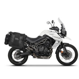 Complete set of SHAD TERRA TR40 adventure saddlebags, including mounting kit SHAD TRIUMPH Tiger 800